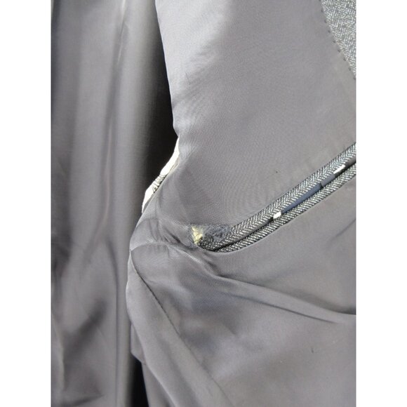Gieves & Hawkes Sport Coat 40 Blazer Wool Herringbone Jacket Italy * - Picture 15 of 16